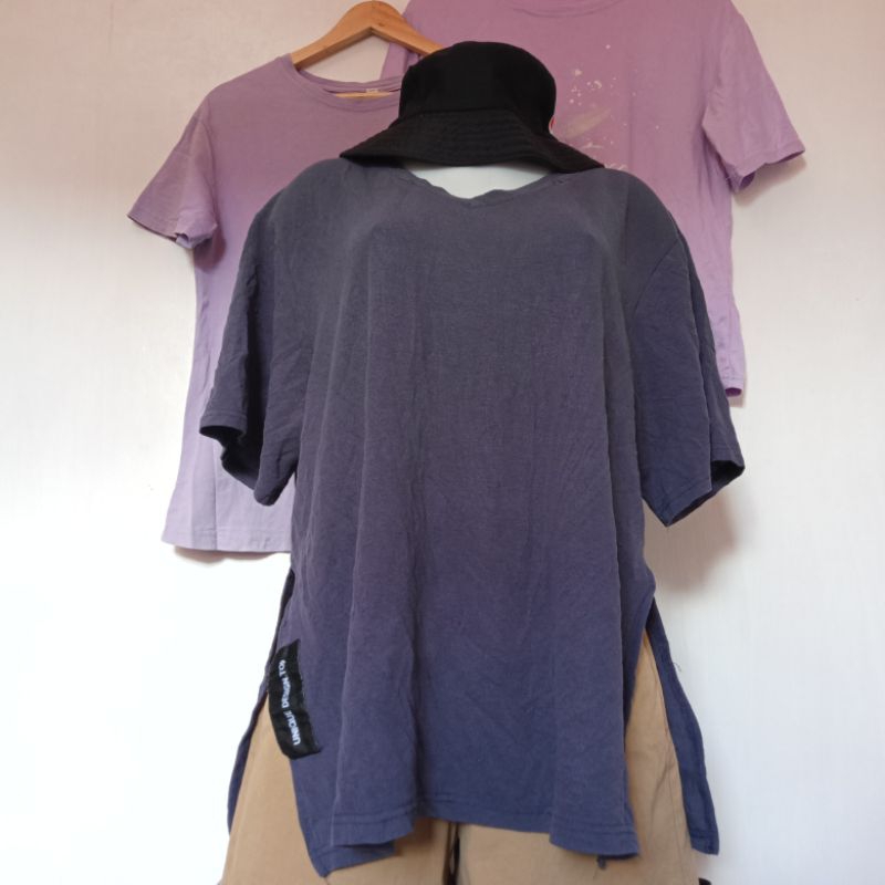 Casual T Shirt Round Neck Crop Top Ktees Thrifted Ukay Preloved