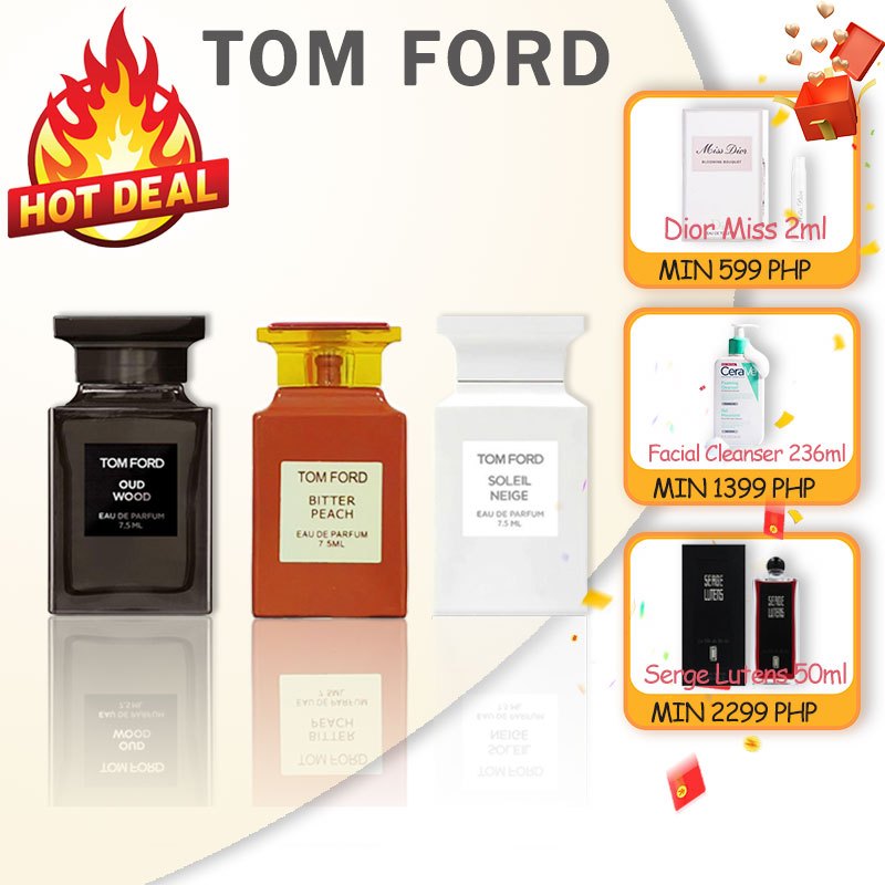 Tom Ford Pefume For Women Sample Long Lasting Pandago Bitter Peach Oud