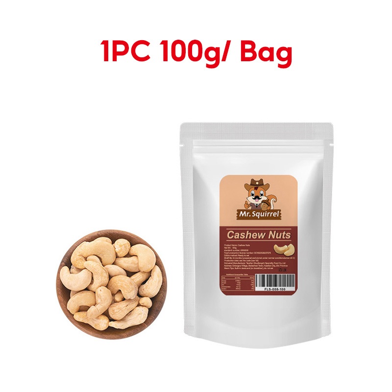 Mr Squirrel Premium Roasted Cashew Nuts G G Daily Healthy Nuts