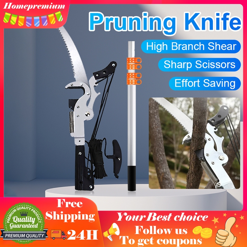 M High Branch Shears Saw Telescopic High Altitude Pruning Saw Tree