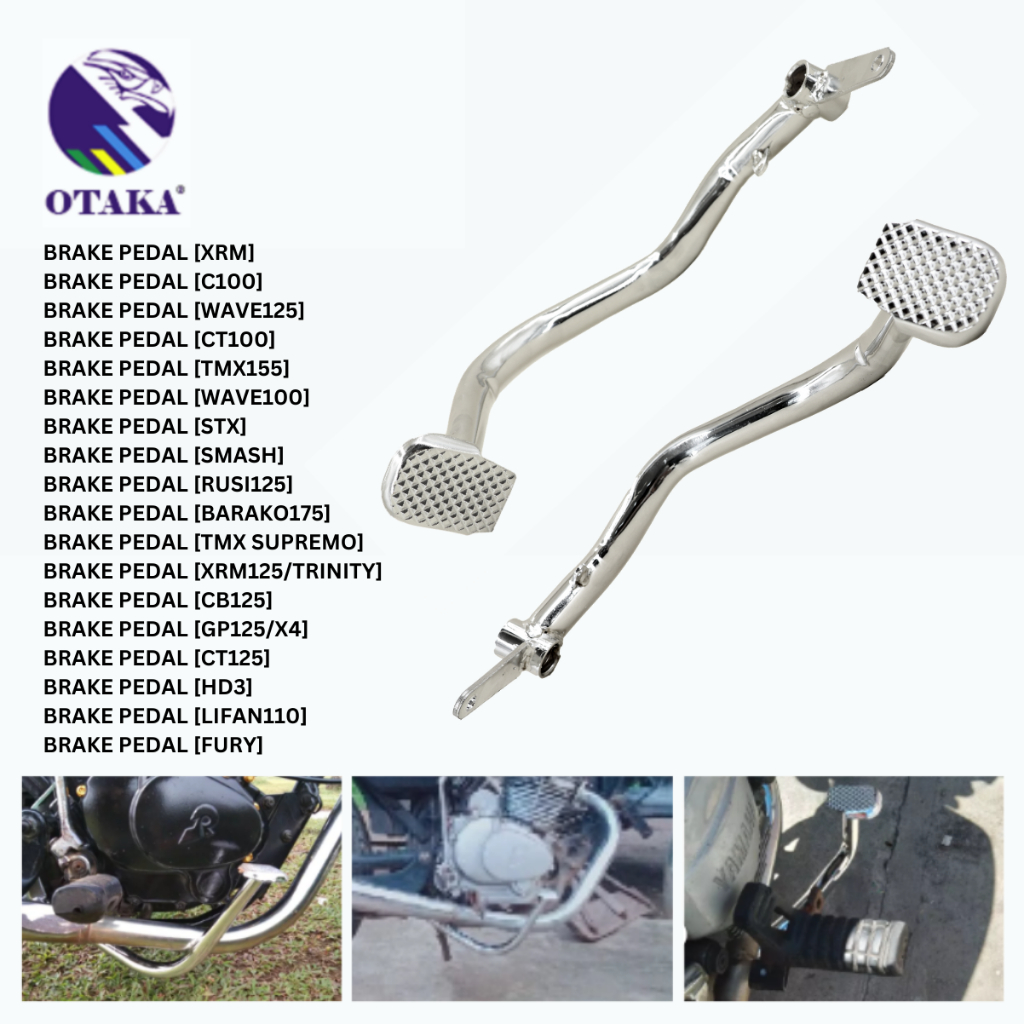 MOTORCYCLE BRAKE PEDAL FOR XRM C100 WAVE 125 CT100 TMX 155 STX SMASH