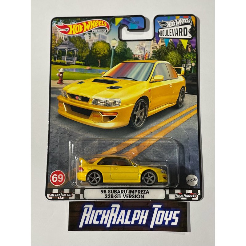 Hot Wheels Premium Boulevard Subaru Impreza B Sti Version