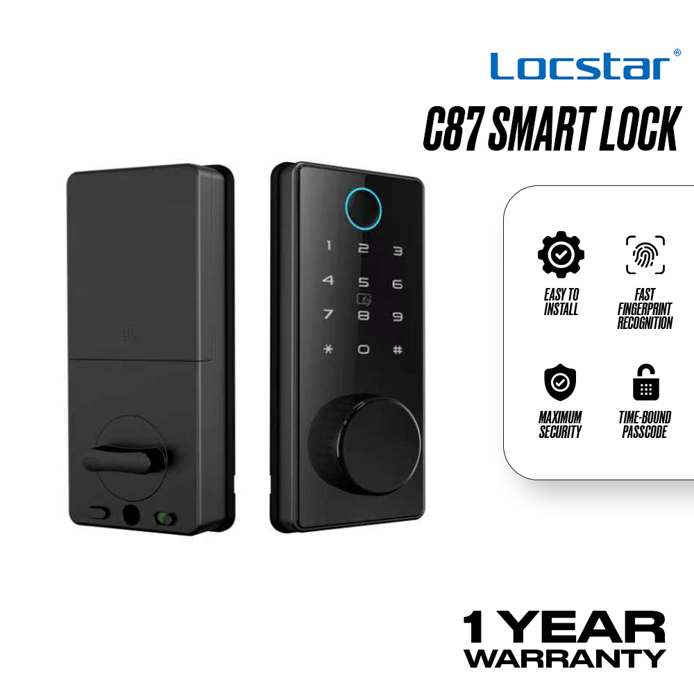 Locstar C Security Smart Lock Touch Smart Door Lock Fingerprint