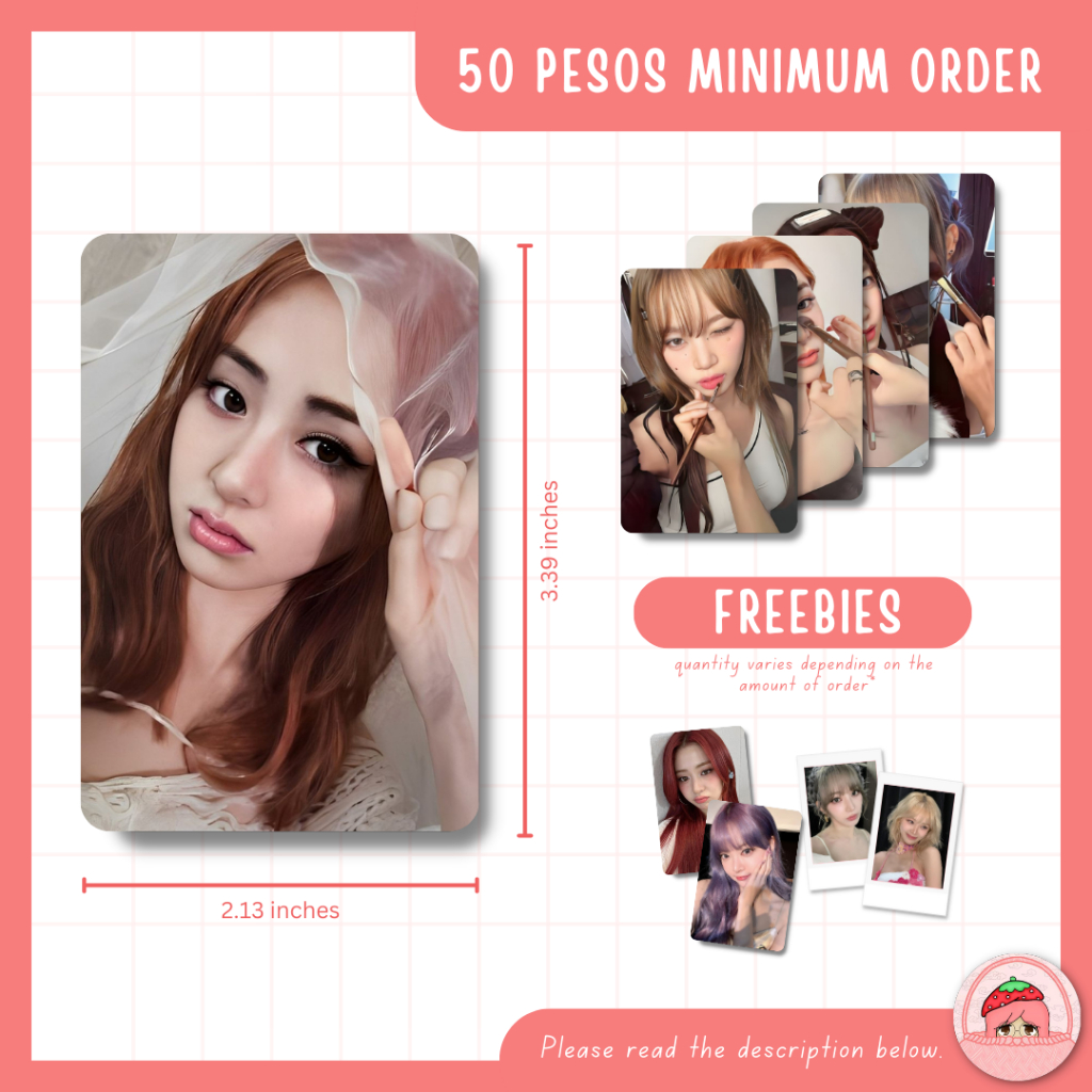 Le Sserafim Easy Album Sheer Myrrh Compact Ver Pc Photocard