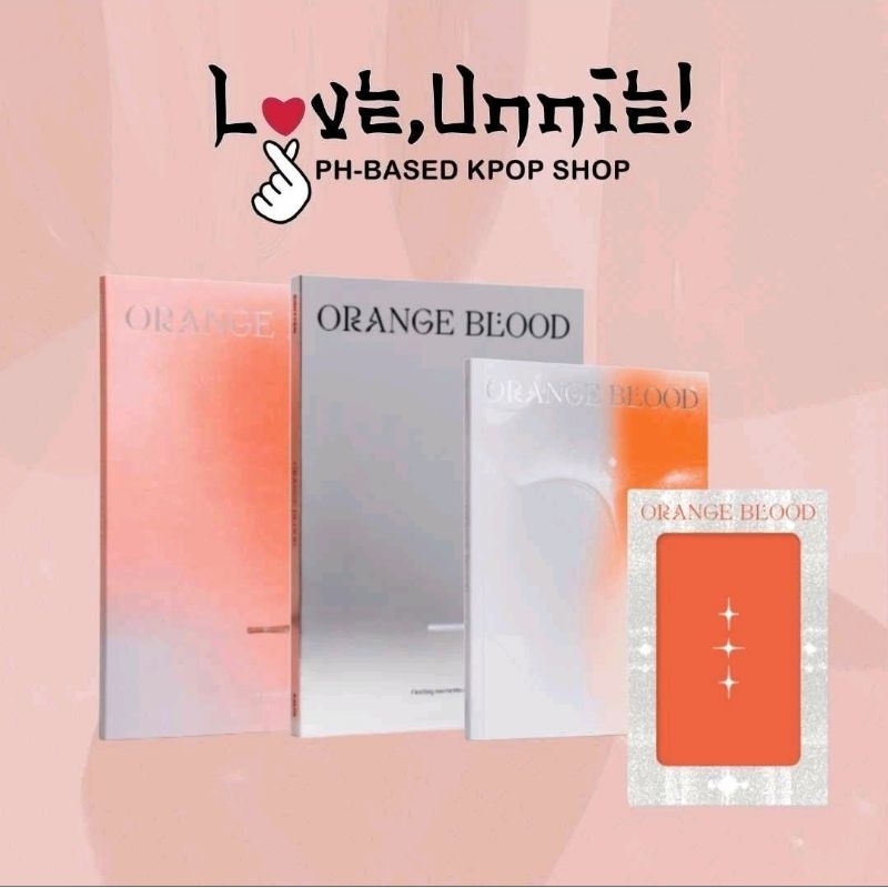 Enhypen Sealed Orange Blood Regular Engene And Weverse Version With