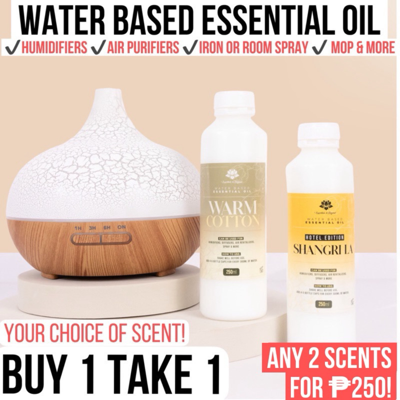 BUY 1 TAKE 1 Choose Any 2 Scents Essentials Water Based Essential