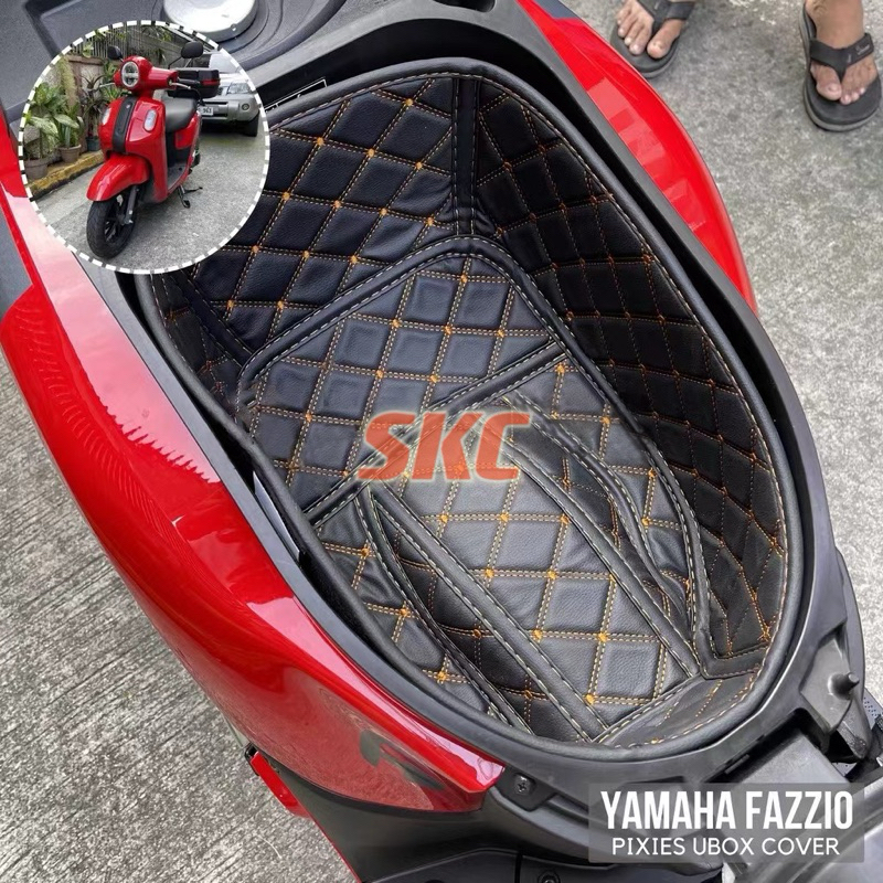 Yamaha Fazzio Ubox Seat Compartment Cover Shopee Philippines