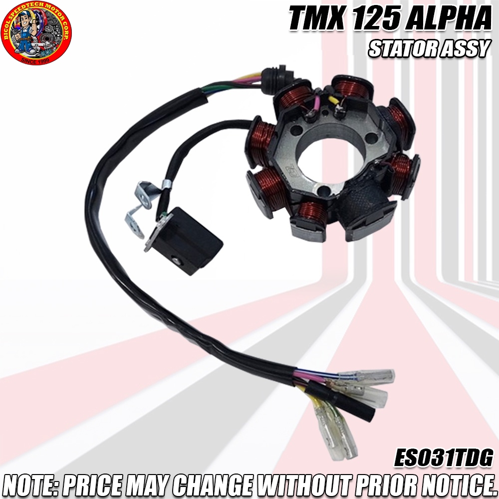 TMX 125 ALPHA STATOR ASSY ES031TDG Shopee Philippines