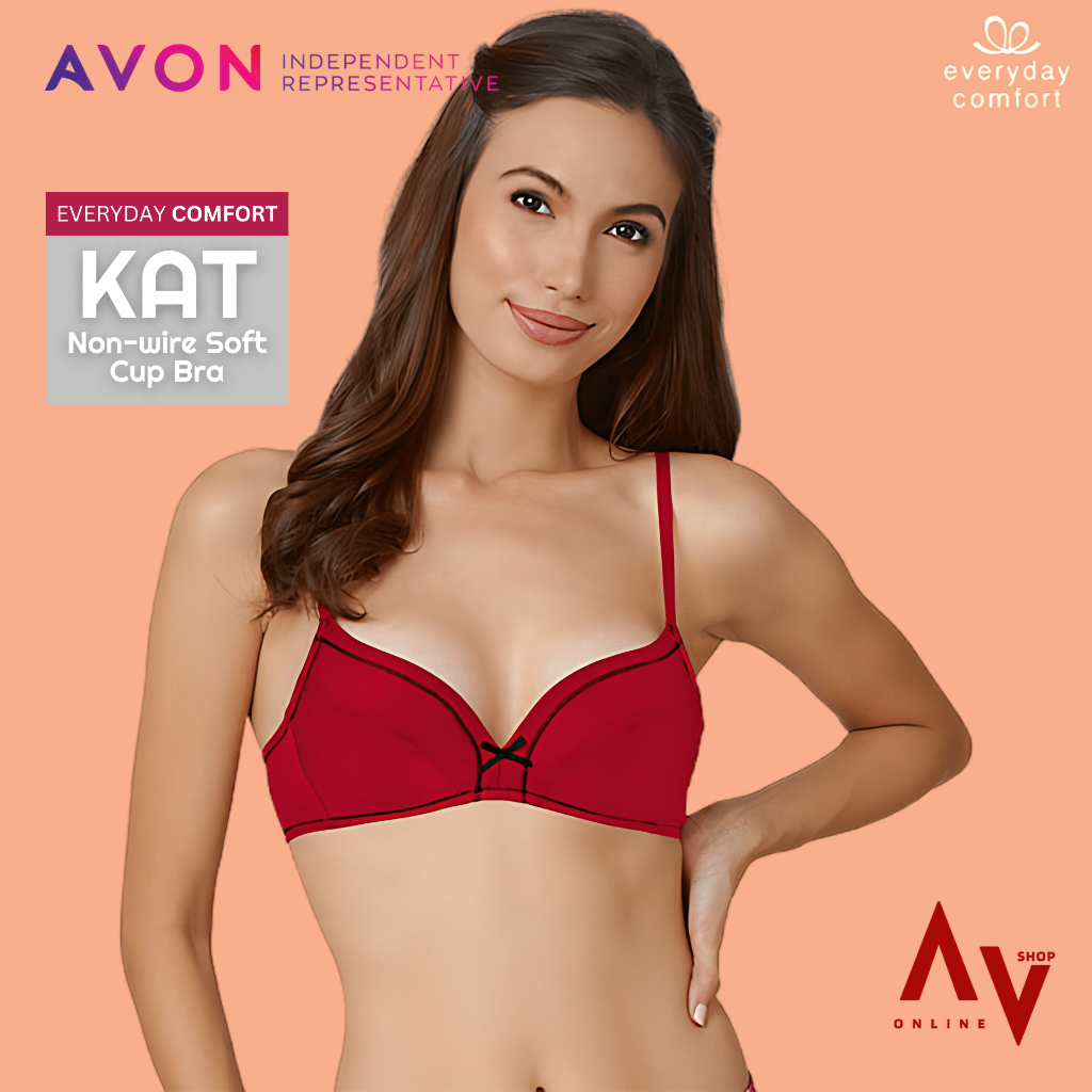 Avon Kat Non Wire Soft Cup Everyday Comfort Bra Shopee Philippines