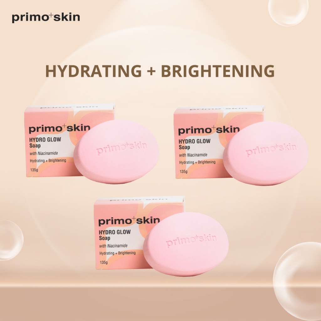 Primo Skin Hydro Glow Body Soap W Niacinamide 135G By 3 S Shopee