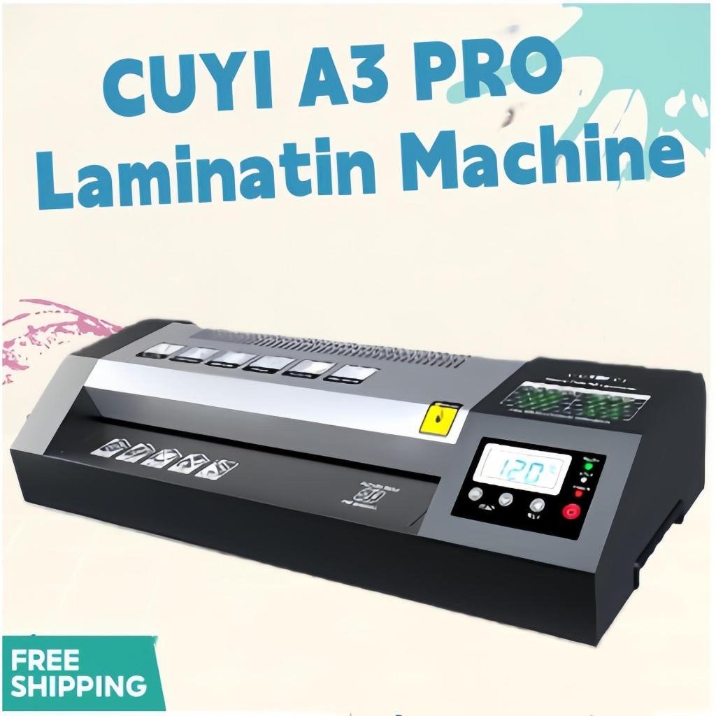 CUYI A4 A3 Size Laminator HOT COLD With REVERSE Function 220V Heavy