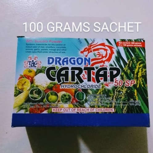 DRAGON CARTAP 50SP CARTAP HYDROCHLORIDE 100grams Shopee Philippines