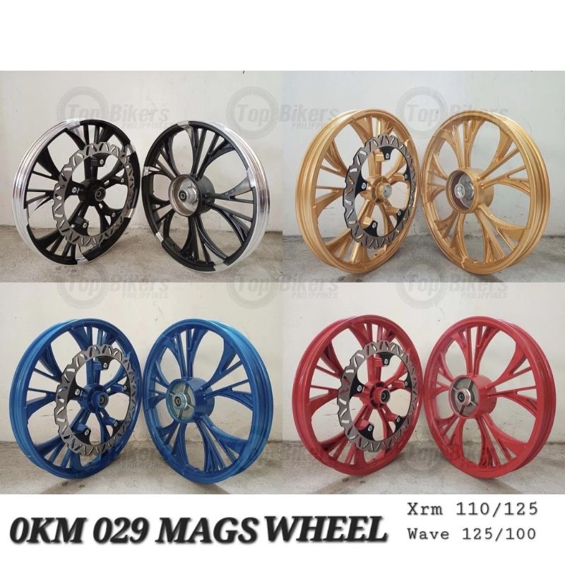 OKIMURA 029 MAGS WHEEL FOR XRM 110 125 RS 125 WAVE 125 WAVE 100