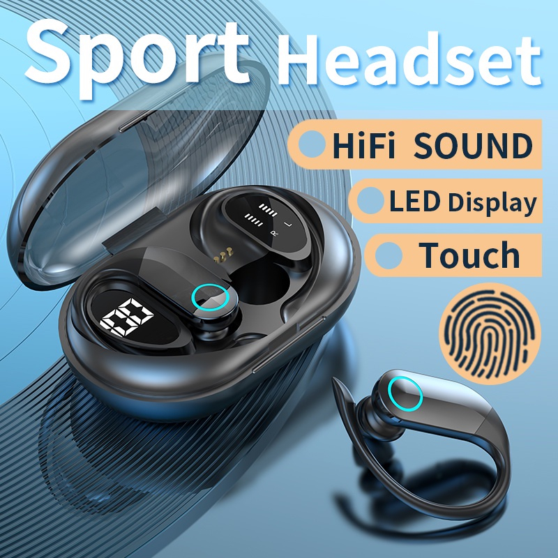 Candice Sport Bluetooth Earphones Wireless Headphones With Mic Hifi