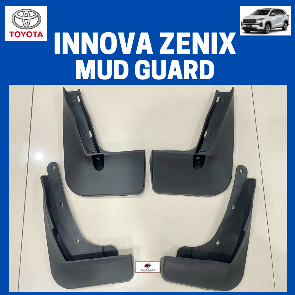 TOYOTA INNOVA ZENIX 2023 2024 Mudguard Mud Guard Mud Flaps Innova