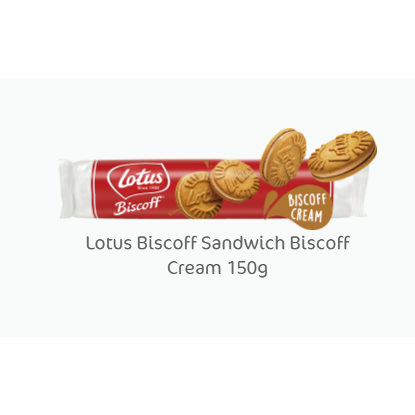 Lotus Biscoff Sandwich Biscoff Cream G Shopee Philippines