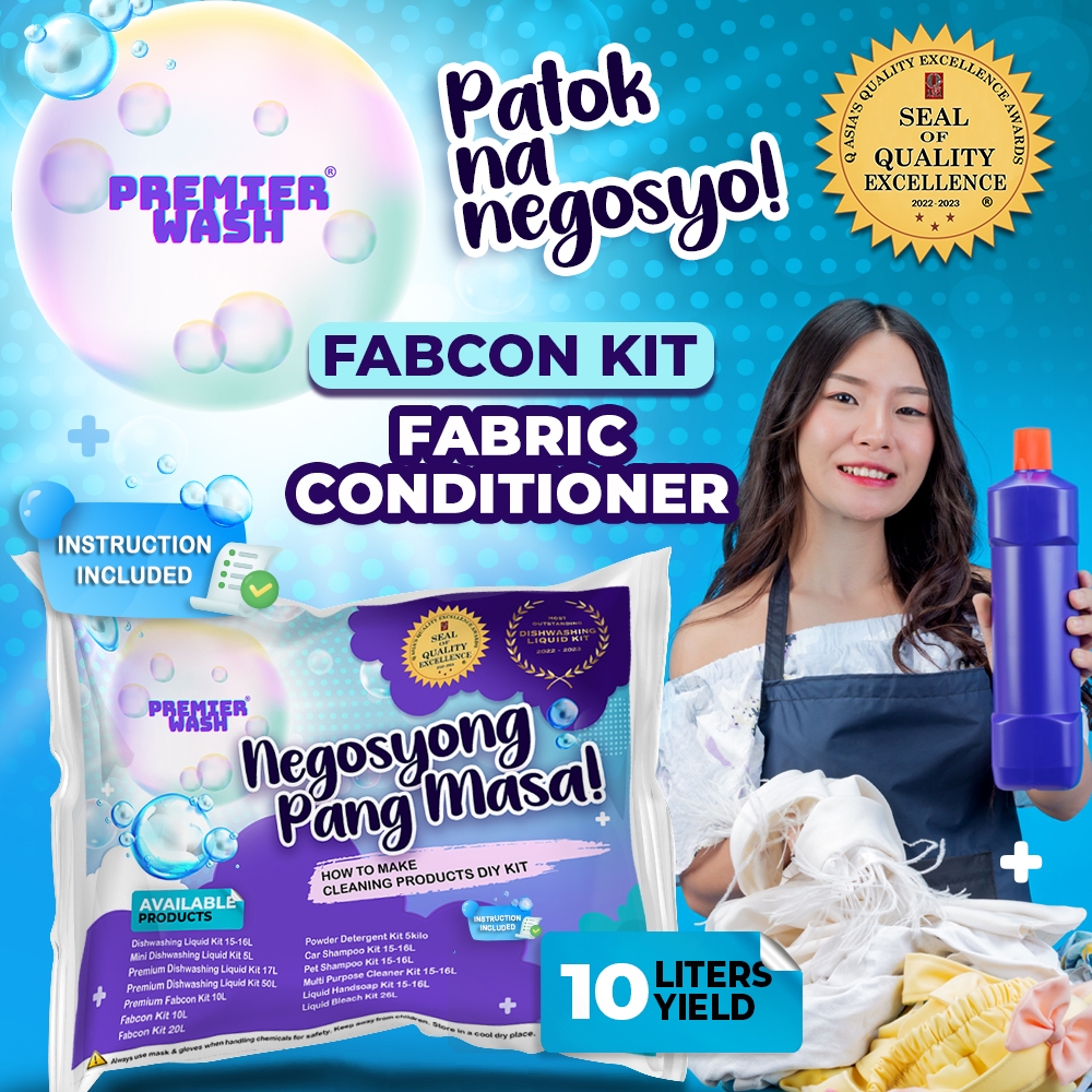 Fabcon Kit Liters Yield Premier Wash Shopee Philippines