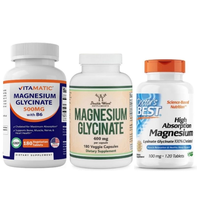 Magnesium Glycinate Doublewood Mg Capsules Doctor S Best