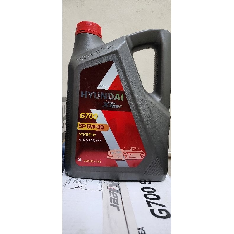 Hyundai Xteer Gasoline G Semi Synthetic W Liter Shopee