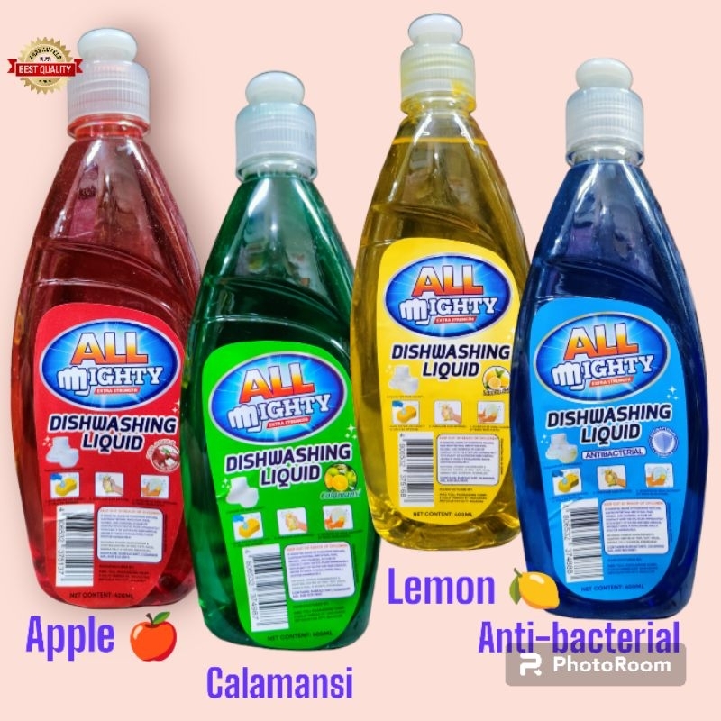 All Mighty Dishwashing Liquid 400ml Shopee Philippines