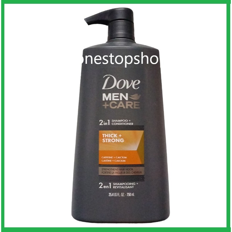 Dove Men Care Thick And Strong In Shampoo And Conditioner Ml