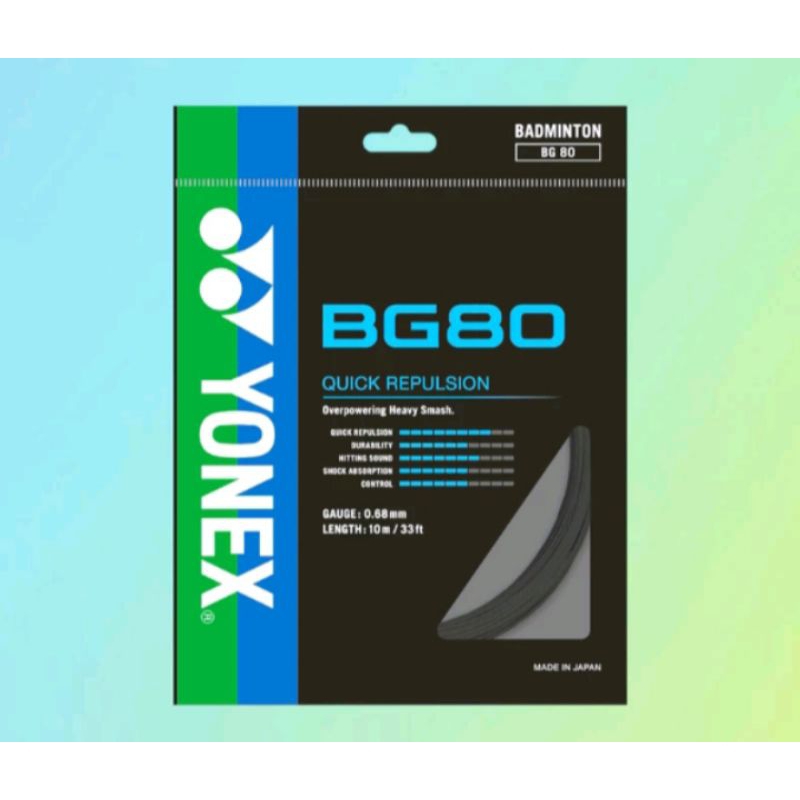 YONEX BADMINTON TENNIS SPORTS STRINGS Nanogy 99 BG 65 BG 80