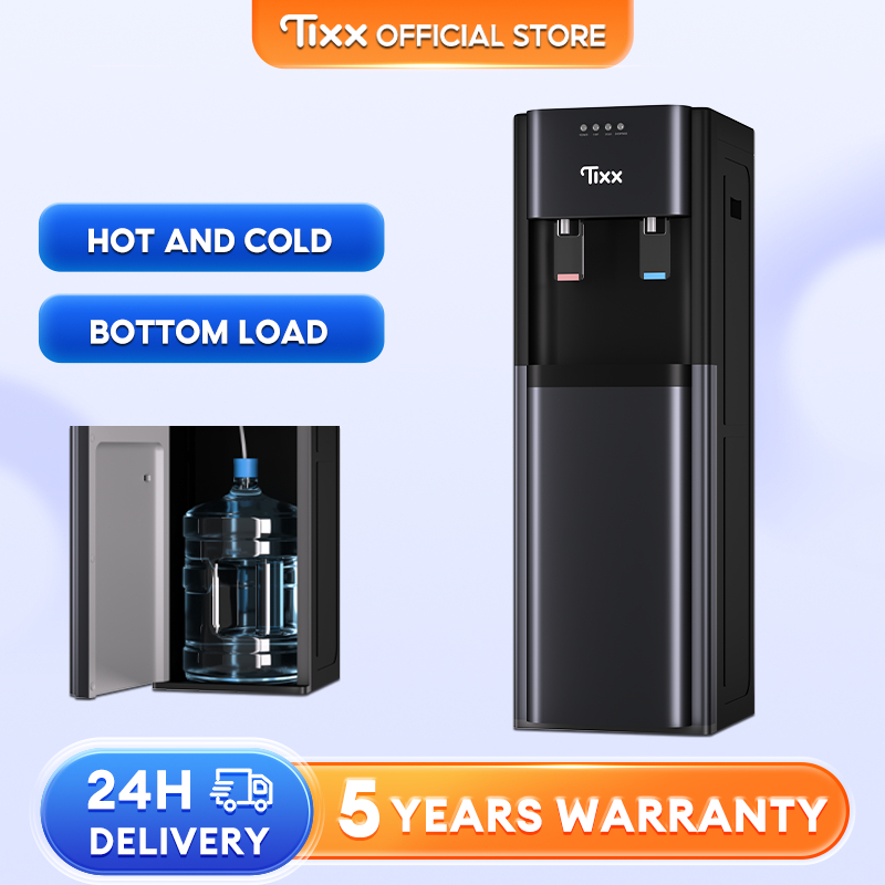 Tixx Water Dispenser Hot And Cold Bottom Load Freestanding Automatic