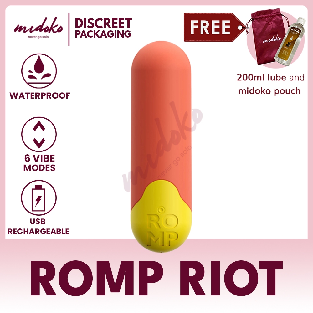 OP Midoko Romp Riot Small Vibrating Capsule Vibrator Sex Toy Shopee