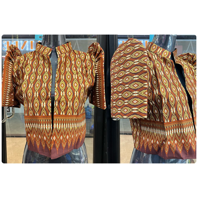 Batik Filipiniana Bolero Blazer Ethnic Fabric Cotton HIGH QUALITY