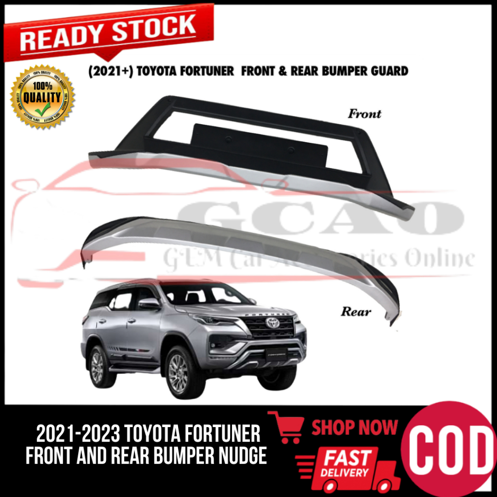 Gcao Toyota Fortuner Front And Rear Bumper Nudge