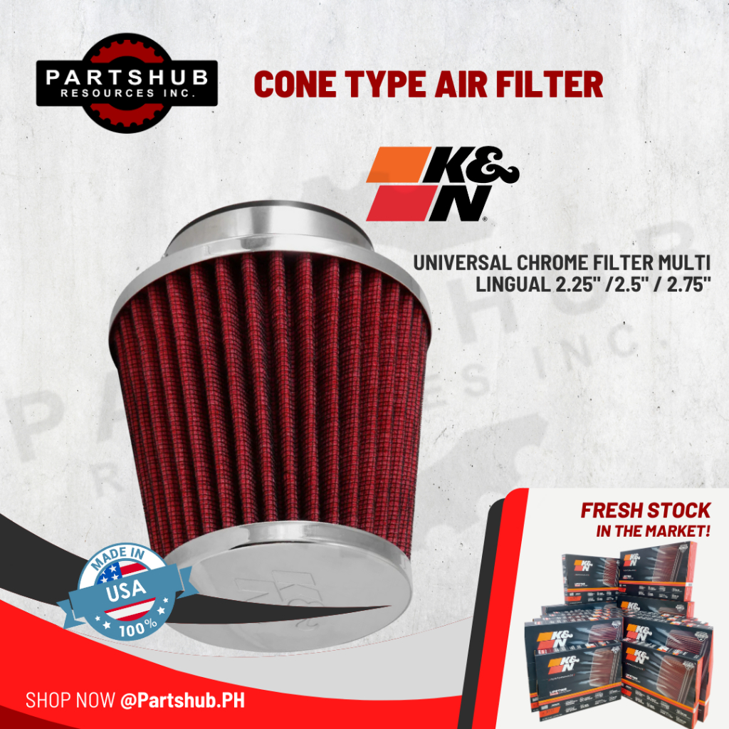 K N Rg Rd L Universal Clamp On Air Filter All