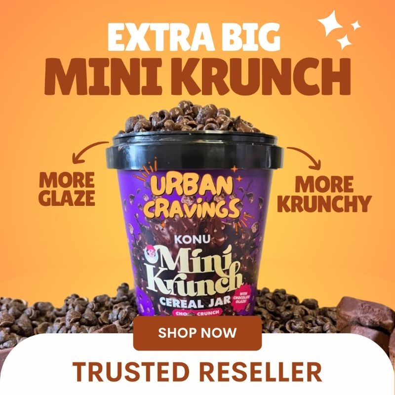 Extra Big Konu Mini Krunch Cereal Jar Shopee Philippines