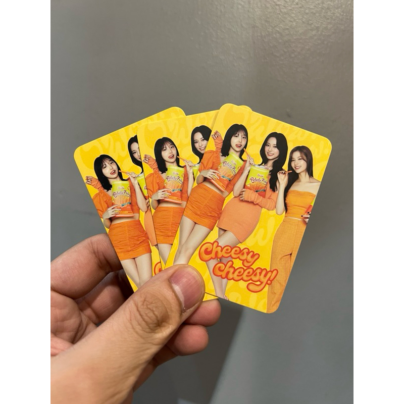 TWICE X OISHI Official Photocards Includes 1 PC 5 Snacks Twice