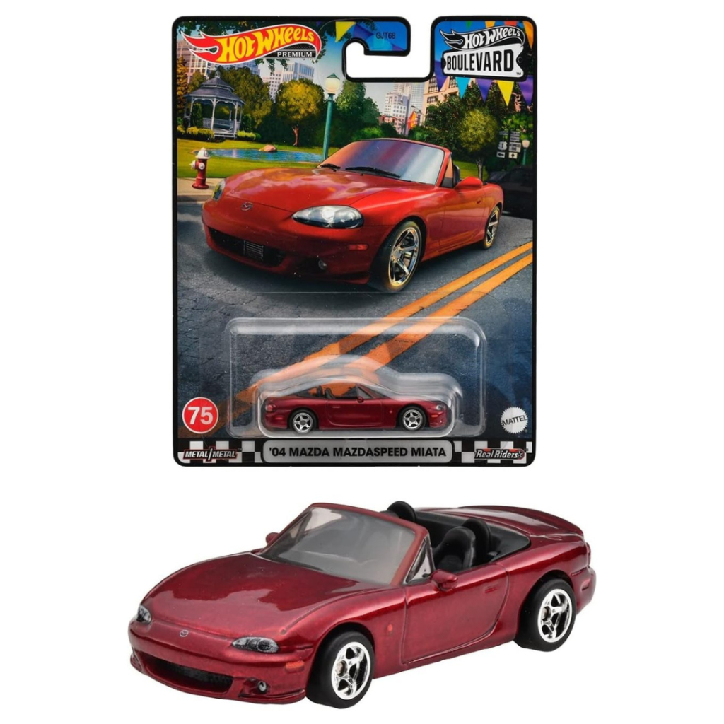 04 Mazda Mazdaspeed Miata Hot Wheels Boulevard Hot Wheels Premium