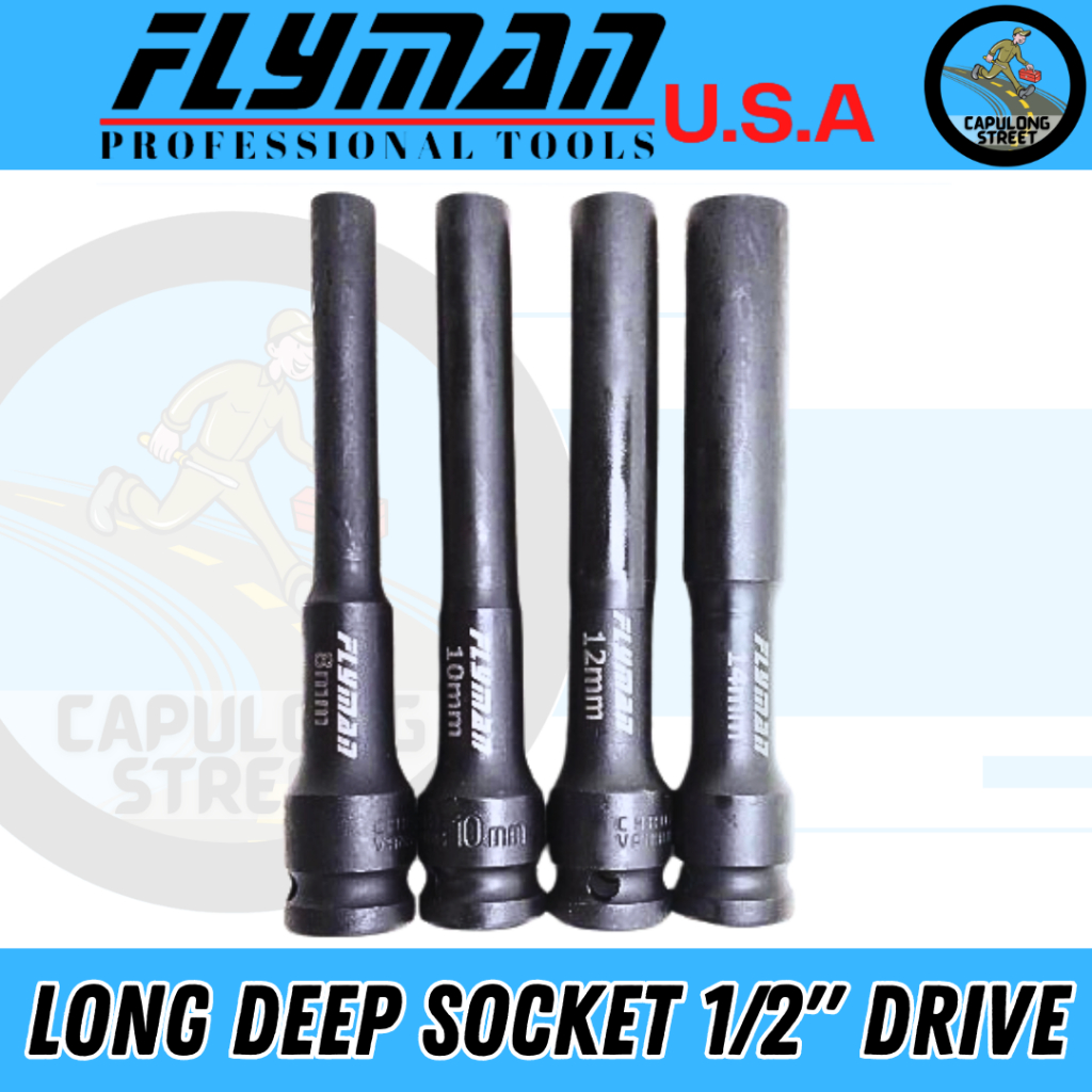 Capulong Street Flyman Long Deep Socket With Variation Mm