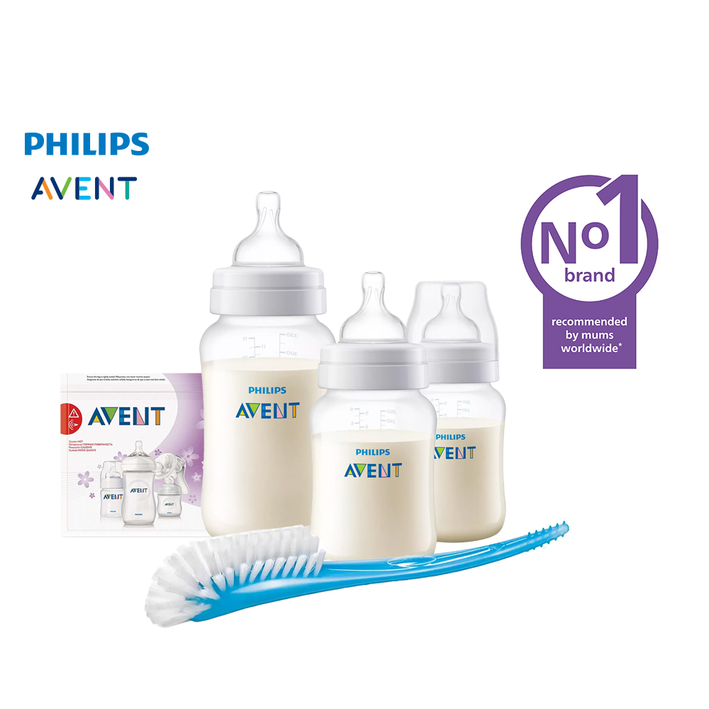 Philips AVENT Anti Colic Baby Bottle Sterilizer Bag Bundle Shopee