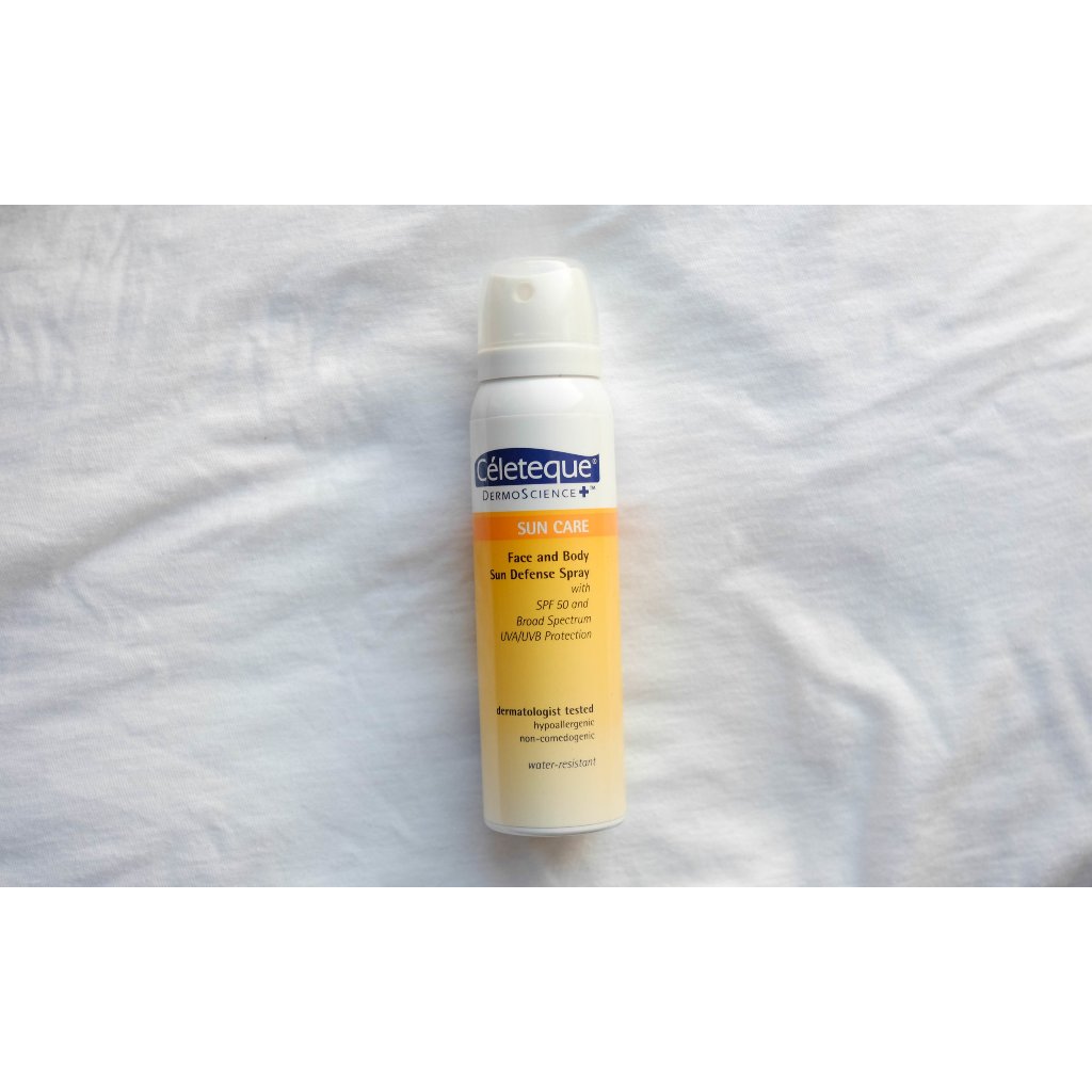 Celeteque Sun Care Face And Body Sun Defense Spray Ml Shopee