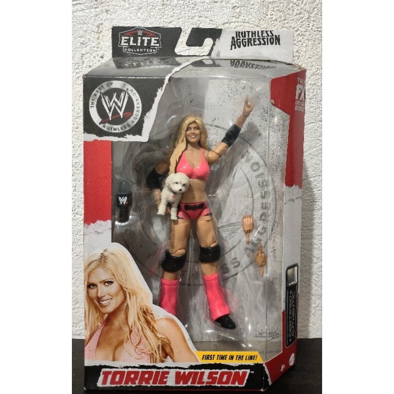 Wwe Mattel Elite Ruthless Aggression Diva Torrie Wilson Wrestler