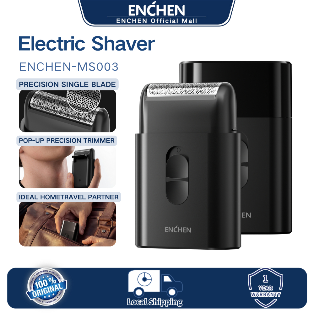 Enchen Portable Mini Shaver Ms Compact For Travel Eelectric