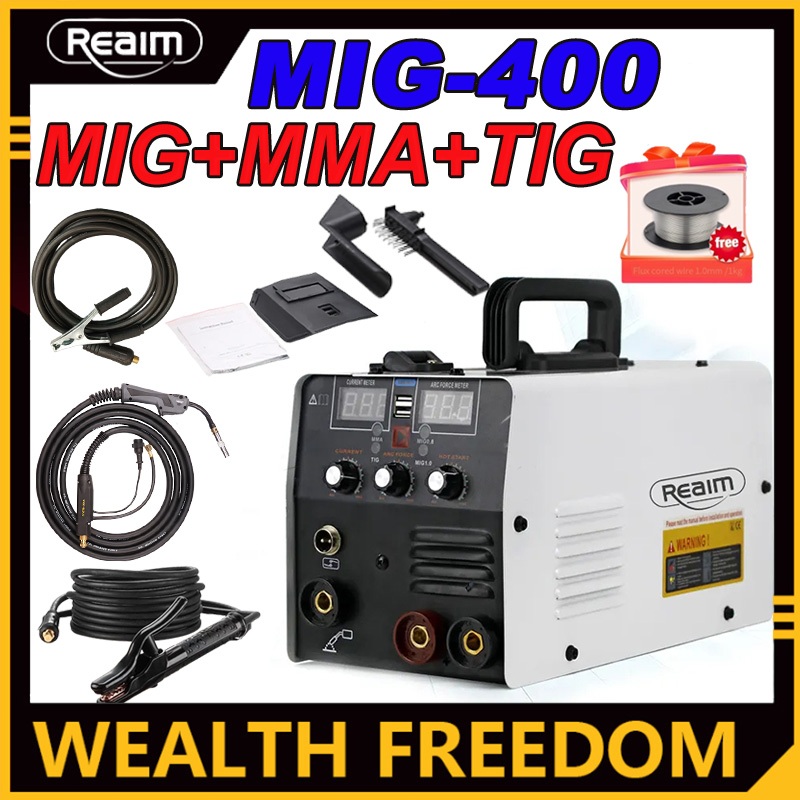 Reaim Mig Welding Machine Inverter Arc Mig In Gasless Welder