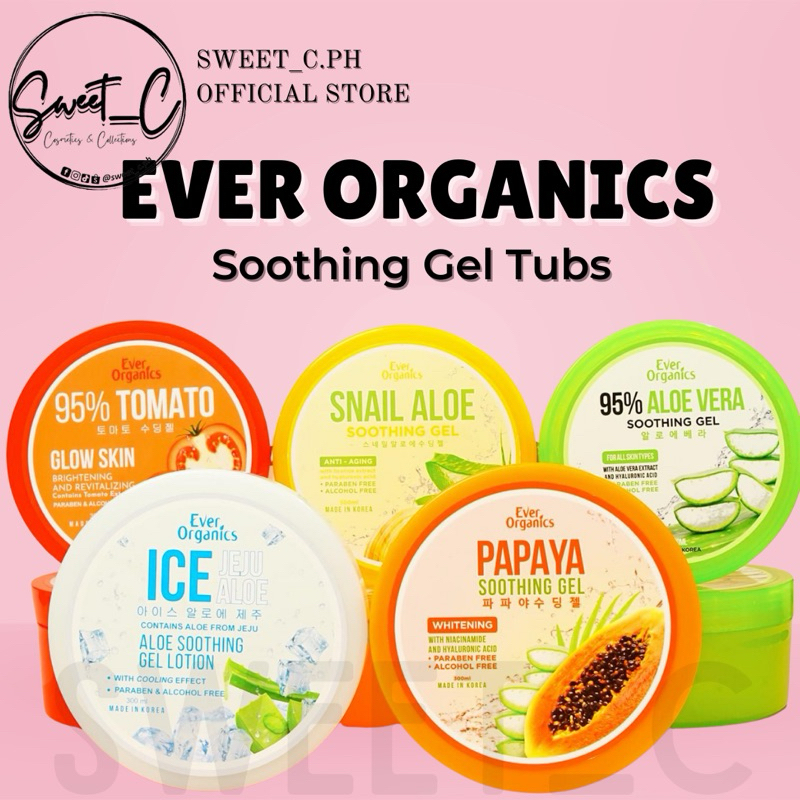 Ever Organics Soothing Gel 300ml Shopee Philippines