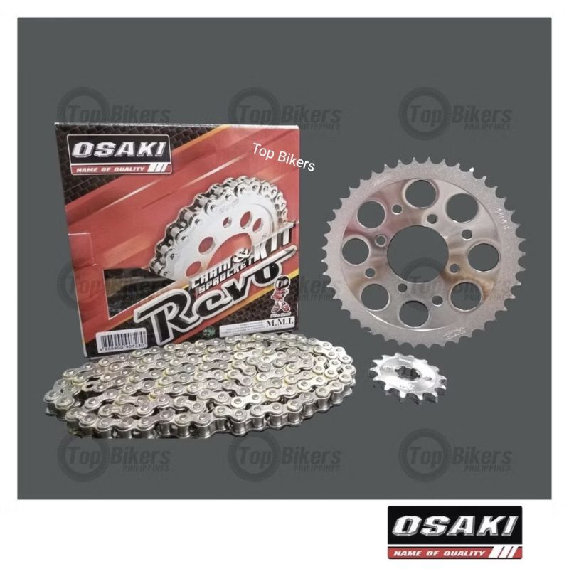 Osaki Revo Chrome Chain Sprocket Set Raider Carb Fi Old New