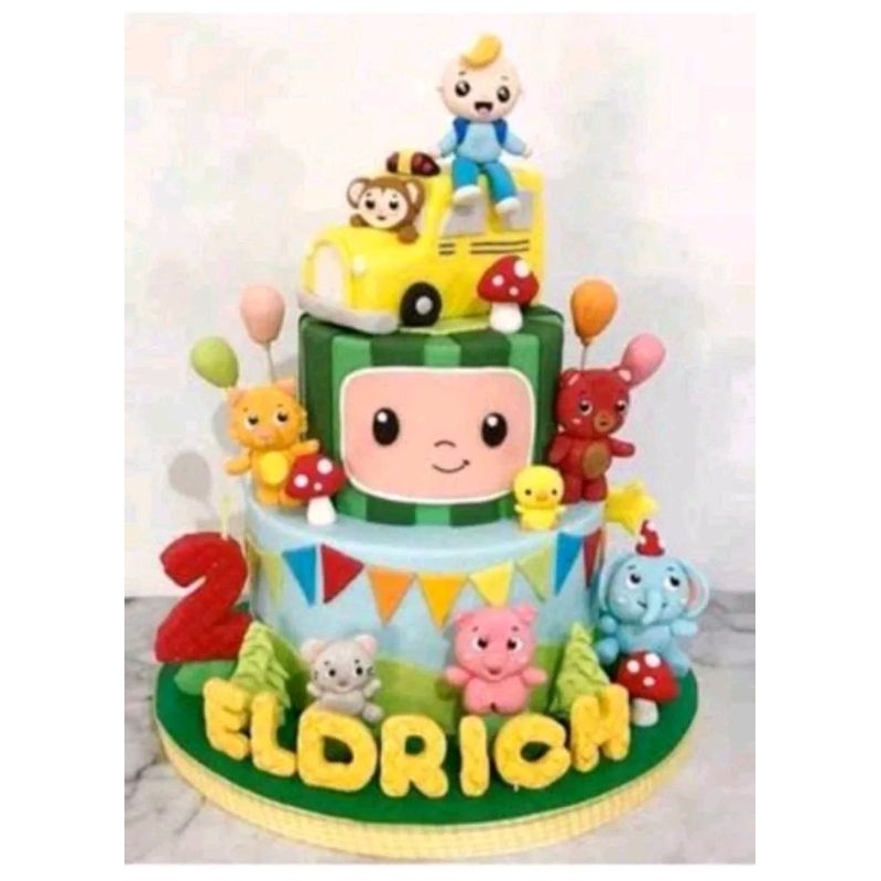 Cocomelon Cake Toppers Shopee Philippines