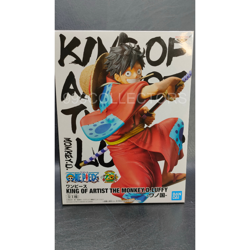 Banpresto One Piece King Of Artist The Monkey D Luffy Wanokuni Shopee