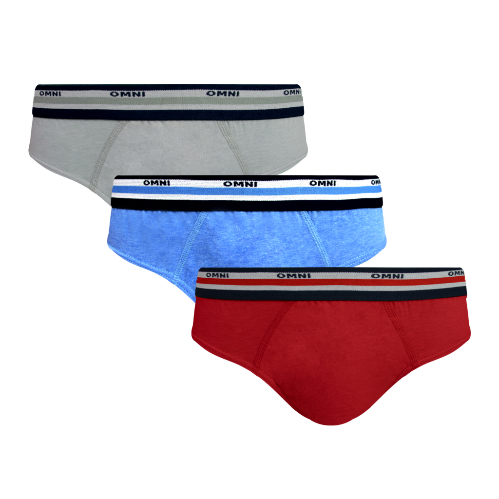 Omni By So En Men S In Forger Cotton Bikini Outside Briefs Shopee