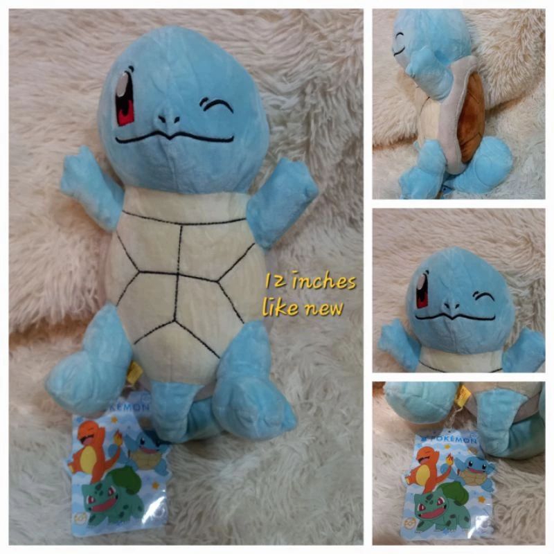 Nintendo Pokemon Wink Squirtle Stuffed Toys Shopee Philippines