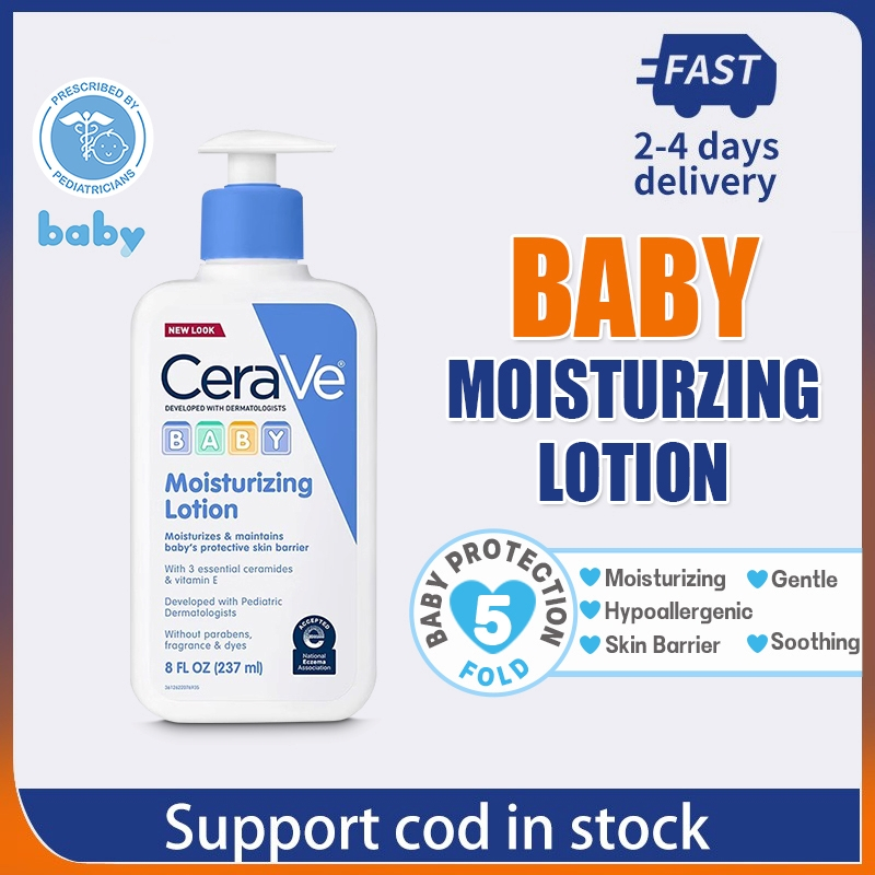 Cerave Baby Moisturizing Lotion With Ceramides Vitamine Moisturizing