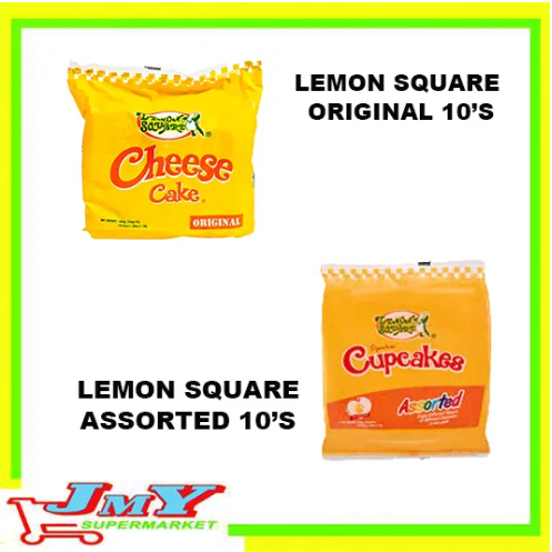 JMY LEMON SQUARE CHEESECAKE ORIGINAL ASSORTED 10 S X 30G 1 PACK