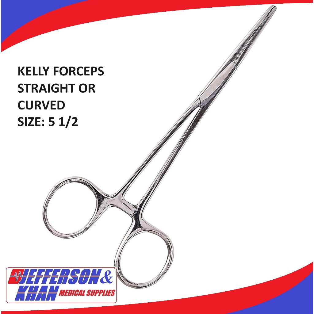 Kelly Forceps Straight Locking Forceps Kelly Forceps Curved Mayo