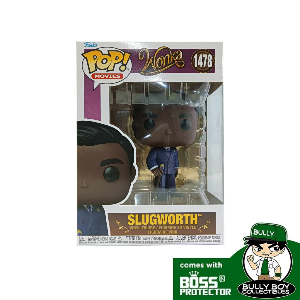 Funko Pop Movies Wonka Slugworth With Boss Protector Shopee